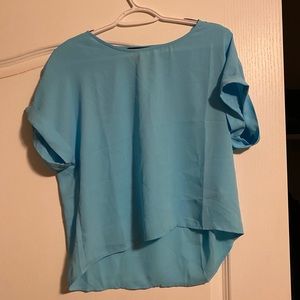 Blue casual shirt